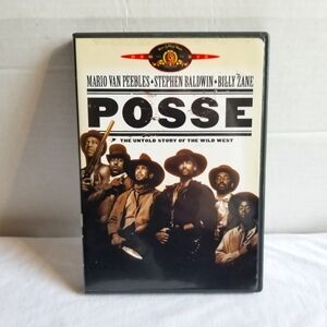 Posse " The untold Story of the Wild West" DVD... EUC